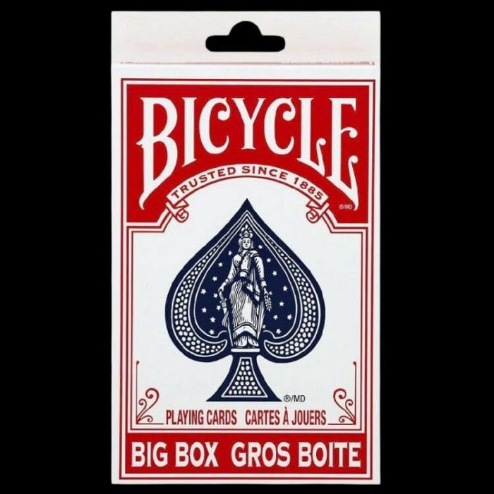 Големи карти за игра - Big Box Red - Bicycle playing cards