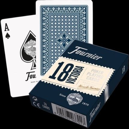 Карти за игра - 18 Victoria Blue - Fournier playing cards
