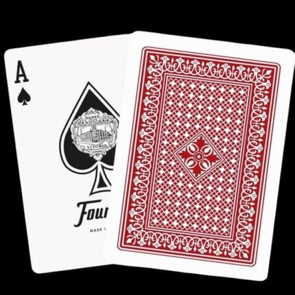 Карти за игра - 18 Victoria Red - Fournier playing cards