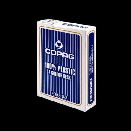 Карти за игра - 4 Color Jumbo Blue - Copag playing cards
