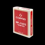 Карти за игра - 4 Color Jumbo Red - Copag playing cards