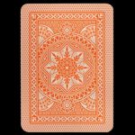 Карти за игра - 4 Corner Jumbo Orange - Modiano playing cards