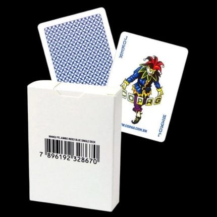 Карти за игра - 4 Corner Jumbo White Box Blue - Copag playing cards