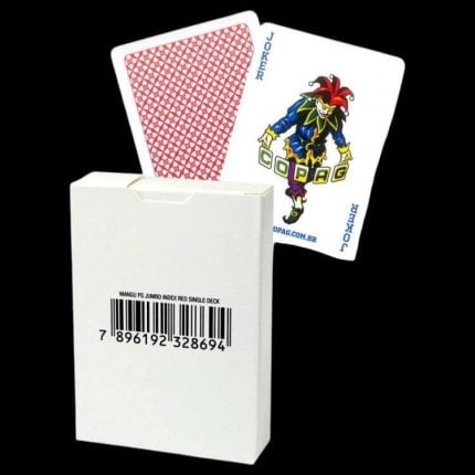 Карти за игра - 4 Corner Jumbo White Box Red - Copag playing cards