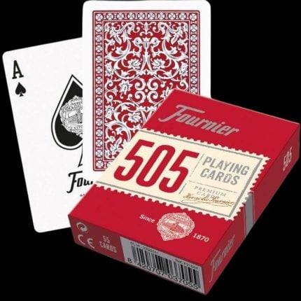 Карти за игра - 505 Red - Fournier playing cards