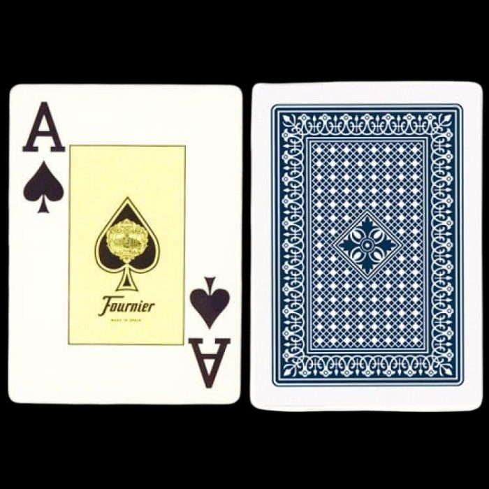 Карти за игра - 818 Blue - Fournier playing cards