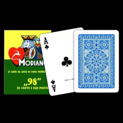 Карти за игра - 98 Blue - Modiano playing cards
