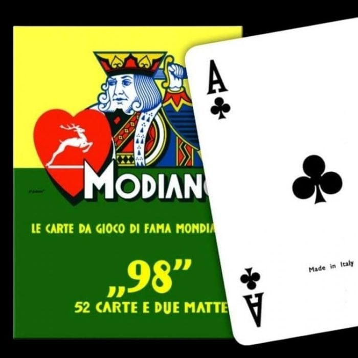 Карти за игра - 98 Blue - Modiano playing cards