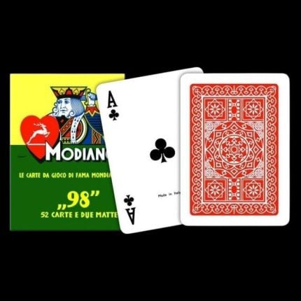 Карти за игра - 98 Red - Modiano playing cards