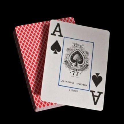 Карти за игра - Bee Jumbo Red - Bicycle playing cards