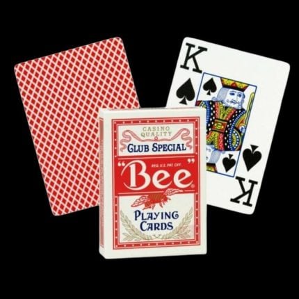 Карти за игра - Bee Jumbo Red - Bicycle playing cards