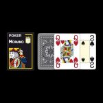 Карти за игра - 4 Corner Jumbo Black - Modiano playing cards