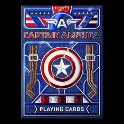 Карти за игра - Captain America - Theory11 playing cards