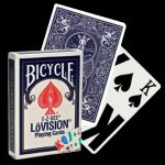 Карти за игра - E-Z-SEE LoVision Blue - Bicycle playing cards