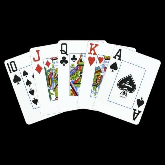 Карти за игра - Elite 1546 Jumbo Orange and Brown 2 pack - Copag playing cards