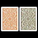 Карти за игра - Elite 1546 Jumbo Orange and Brown 2 pack - Copag playing cards