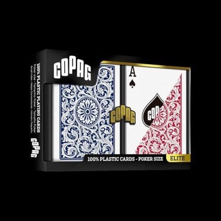 Карти за игра - Elite Poker Red and Blue 2 pack - Copag playing cards