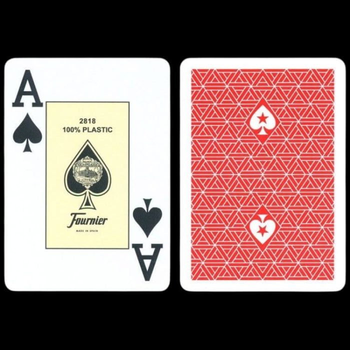 Карти за игра - EPT Red - Fournier playing cards