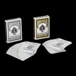 Карти за игра - Prestige line Gold & Silver 2 pack - Bicycle playing cards