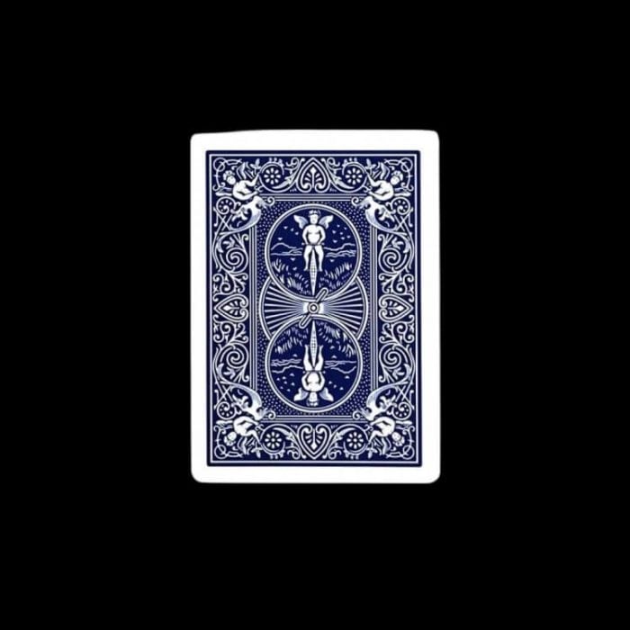 Карти за игра - Rider Back Plastic Blue - Bicycle playing cards