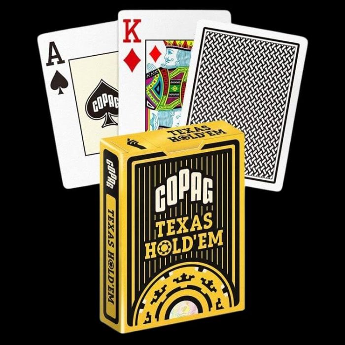 Карти за игра - Texas Hold 'Em Black - Copag playing cards