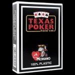 Карти за игра - Texas Hold 'Em Black - Modiano playing cards