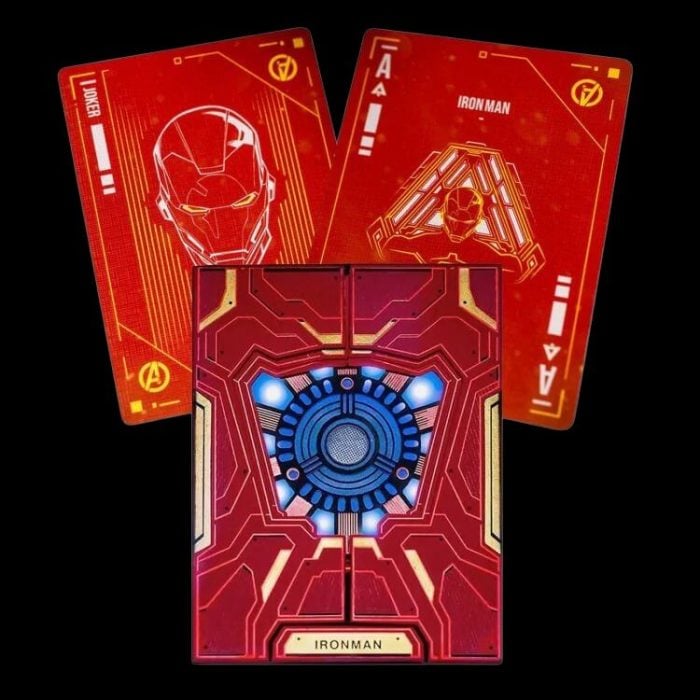 Карти за игра - Iron Man Civil War MK 46 (paper) - Card Mafia playing cards
