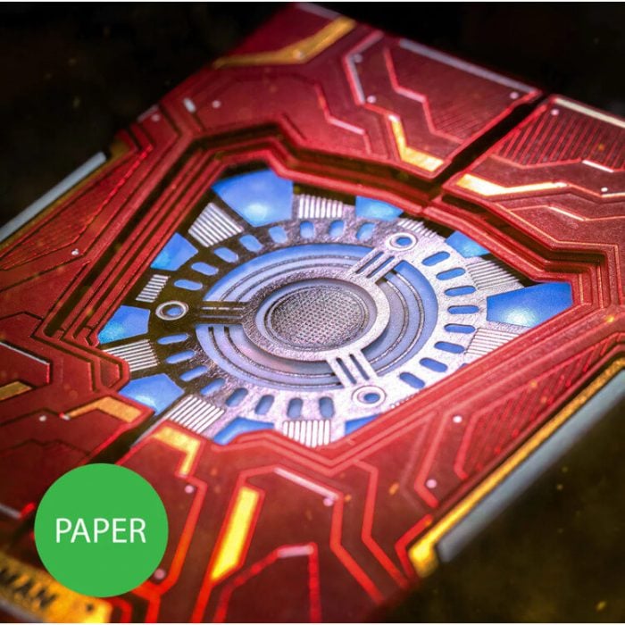 Карти за игра - Iron Man Civil War MK 46 (paper) - Card Mafia playing cards