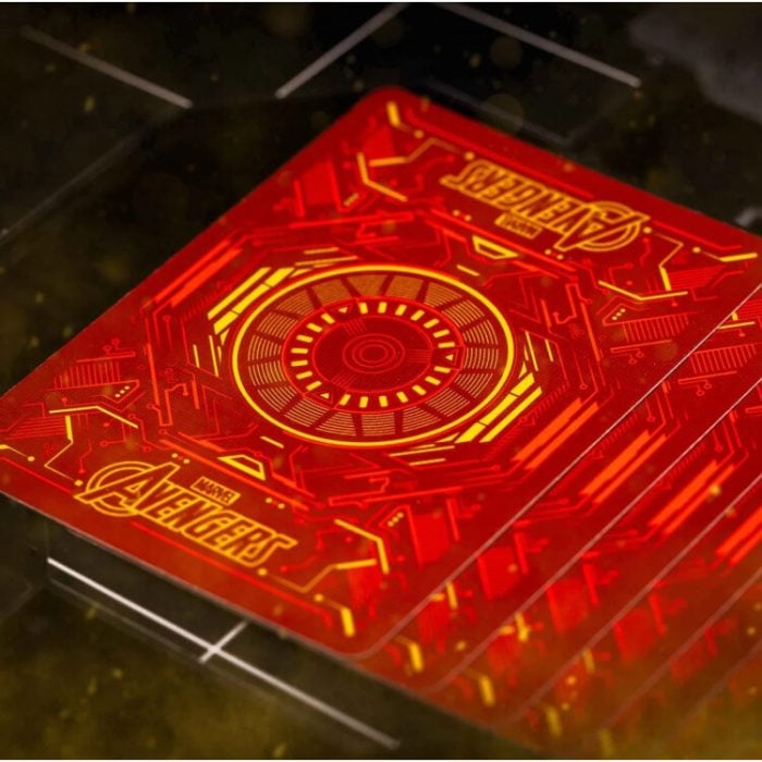Карти за игра - Iron Man Civil War MK 46 (paper) - Card Mafia playing cards