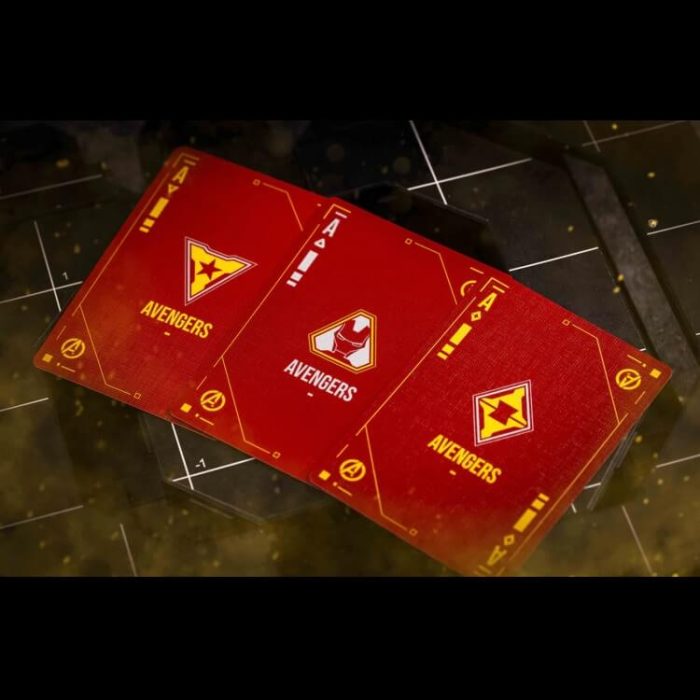 Карти за игра - Iron Man Civil War MK 46 (paper) - Card Mafia playing cards