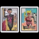 Карти за игра - Jean-Michel Basquiat - Bicycle playing cards artist series