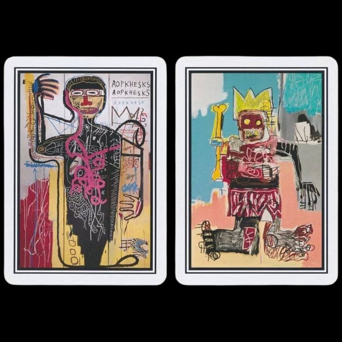 Карти за игра - Jean-Michel Basquiat - Bicycle playing cards artist series