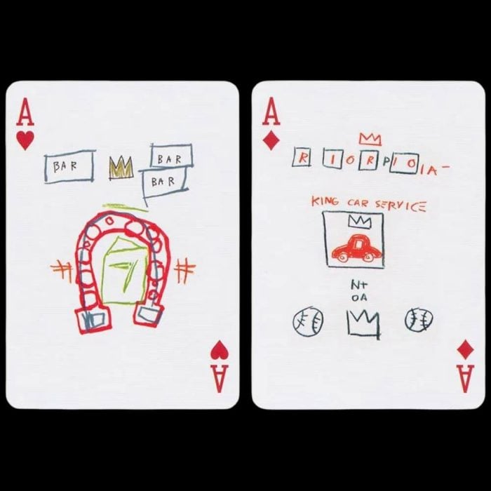 Карти за игра - Jean-Michel Basquiat - Bicycle playing cards artist series