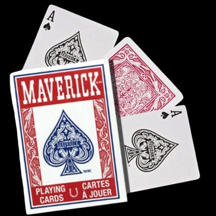 Карти за игра - Maverick Red - Bicycle playing cards