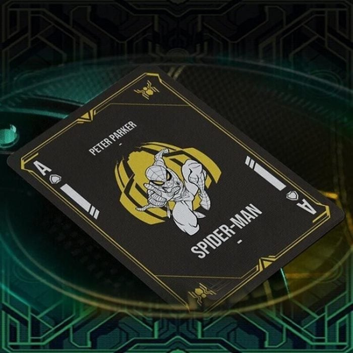 Карти за игра - Spider Man Black and Gold (paper) - Card Mafia playing cards