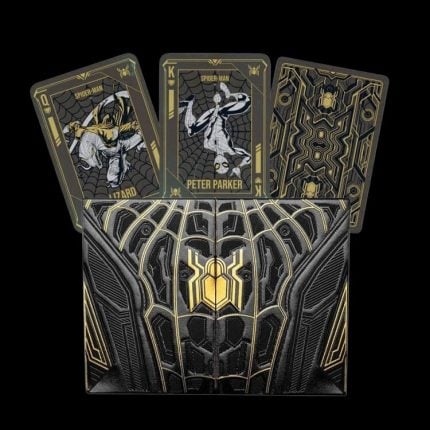 Карти за игра - Spider Man Black and Gold (paper) - Card Mafia playing cards