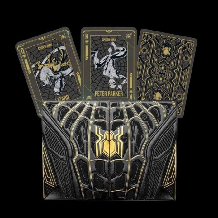 Карти за игра - Spider Man Black and Gold (paper) - Card Mafia playing cards