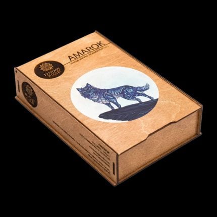 Дървен пъзел - Amarok 140 pcs - Fantasy Puzzles wooden puzzle