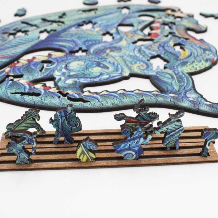 Дървен пъзел - Dragon - Fantasy Puzzles wooden puzzle