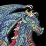 Дървен пъзел - Dragon - Fantasy Puzzles wooden puzzle