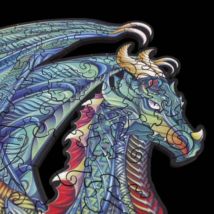 Дървен пъзел - Dragon - Fantasy Puzzles wooden puzzle