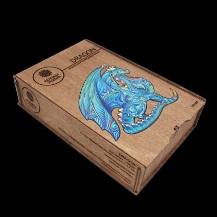 Дървен пъзел - Dragon - Fantasy Puzzles wooden puzzle