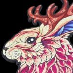 Дървен пъзел - Jackalope - Fantasy Puzzles wooden puzzle