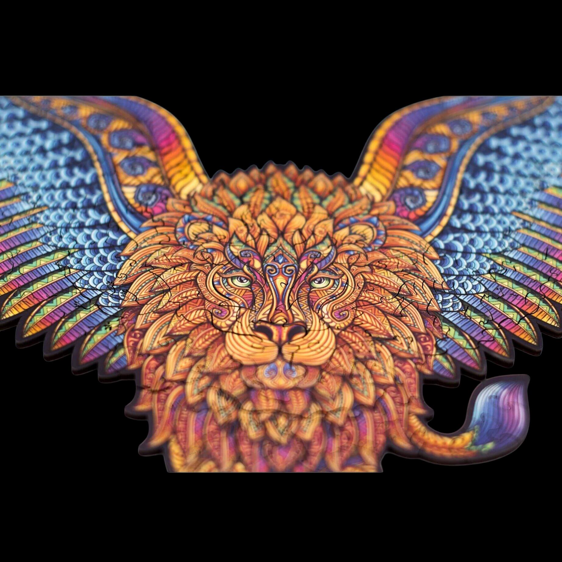 ДЪРВЕН ПЪЗЕЛ - LEO - FANTASY PUZZLES WOODEN PUZZLE (2) Дървен пъзел - Leo - Fantasy Puzzles wooden puzzle