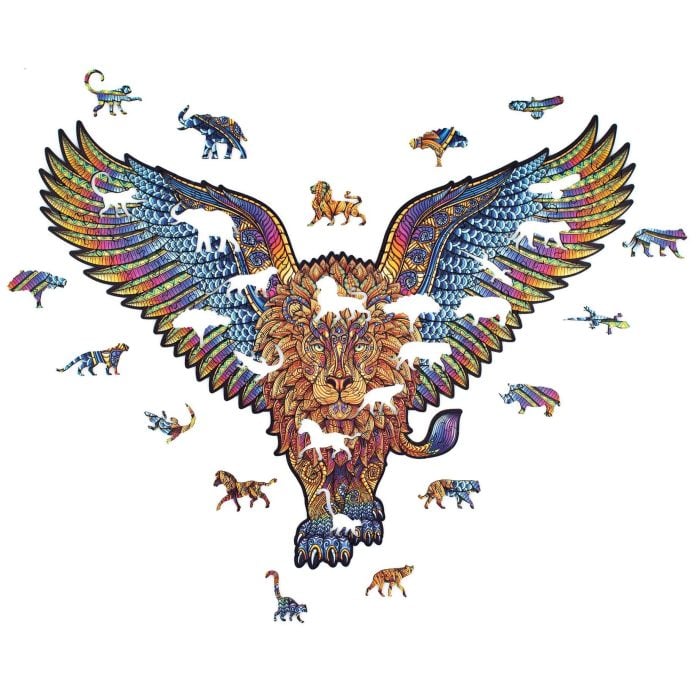Дървен пъзел - Leo - Fantasy Puzzles wooden puzzle