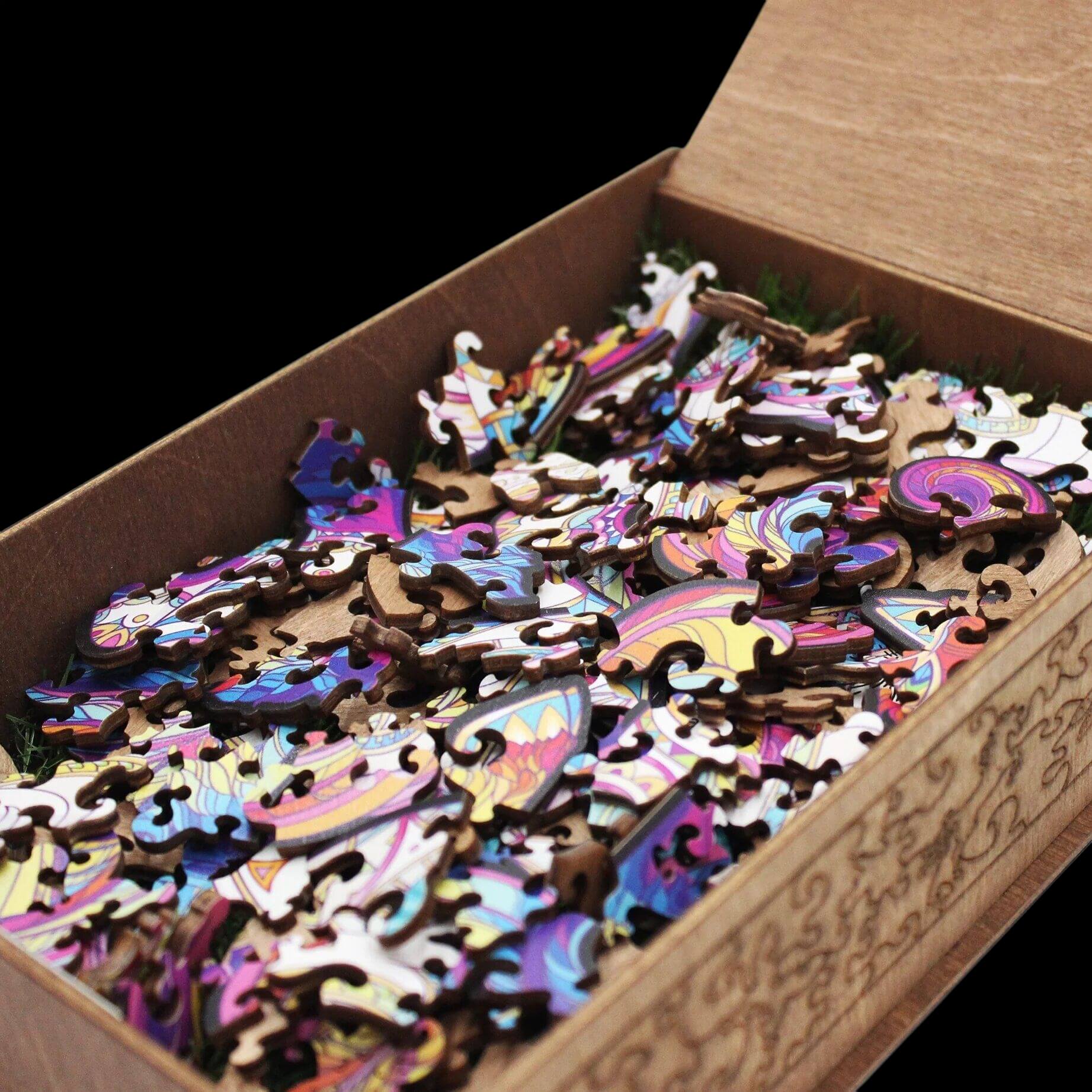 Дървен пъзел - Unicorn - Fantasy Puzzles wooden puzzle Дървен пъзел - Unicorn - Fantasy Puzzles wooden puzzle