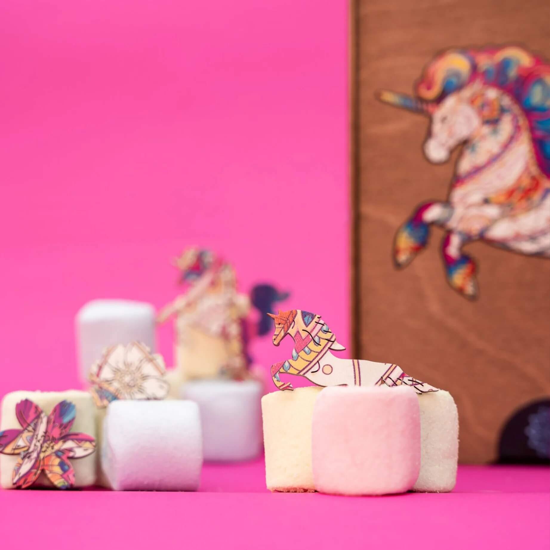 Дървен пъзел - Unicorn - Fantasy Puzzles wooden puzzle Дървен пъзел - Unicorn - Fantasy Puzzles wooden puzzle