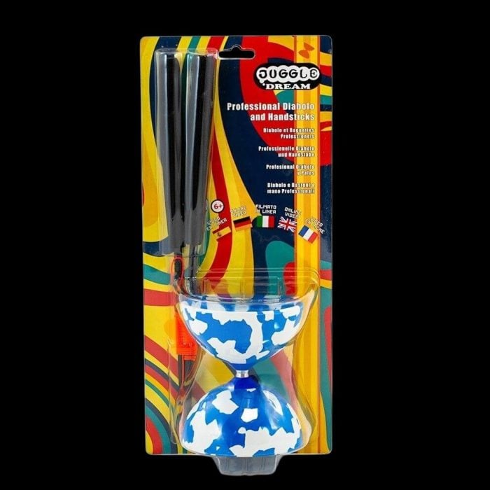 Дяболо - Jester + Superglass sticks - Fixed axle - Juggle Dream diabolo