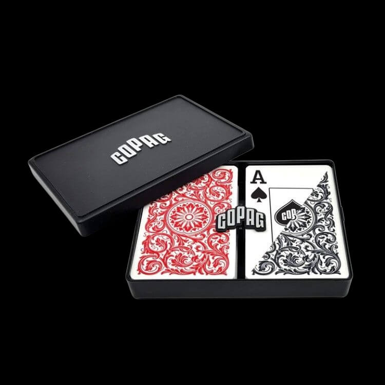 Карти за игра - Elite Bridge Jumbo Red and Black 2 pack - Copag playing cards Карти за игра - Elite Bridge Jumbo Red and Black 2 pack - Copag playing cards