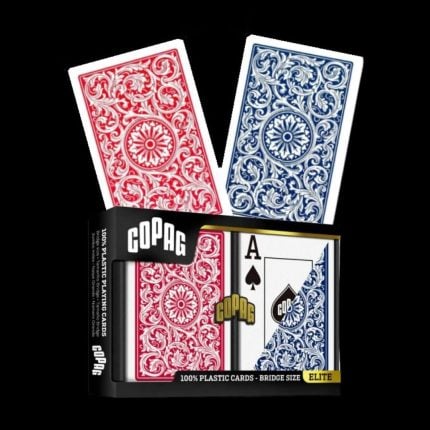 Карти за игра - Elite Bridge Jumbo Red and Blue 2 pack - Copag playing cards